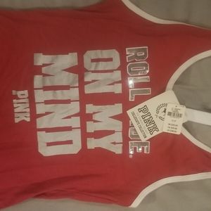 A Pink Victoria Secret Shirt